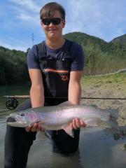 crisstian and lake rainbow slovenia